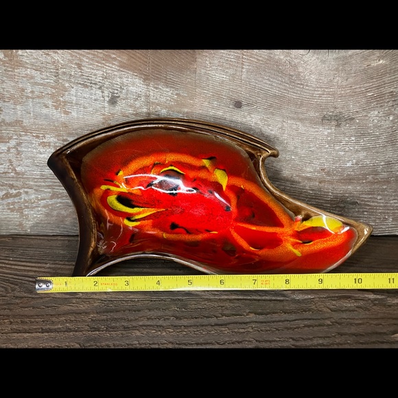 Vintage Cal Orig 832 USA Ceramic Art Pottery Dish - Picture 3 of 8